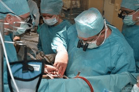 Operation bei Krampfadern im Beckenbereich